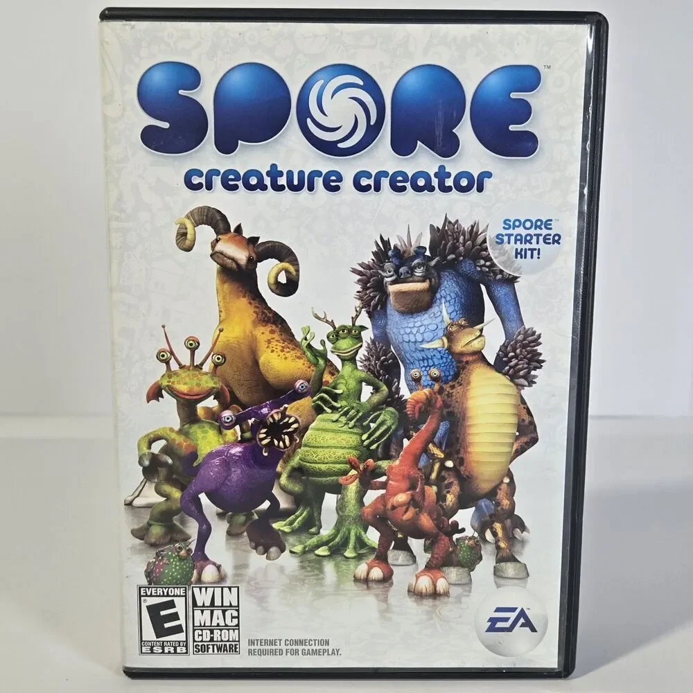 Electronic Arts Spore Creature Creator PC CD-ROM Windows/Mac Manual Included